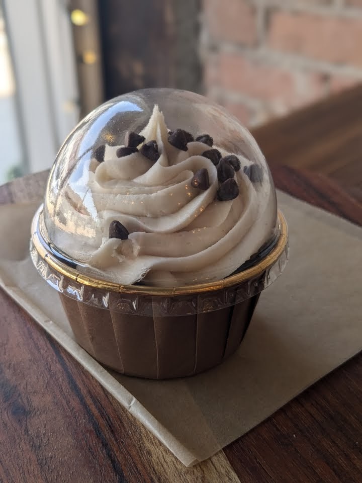 A baked item at Bricktown Bakery